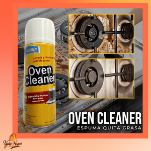 OVEN CLEANER - ESPUMA QUITA GRASA